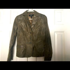 Alfani Leather Jacket